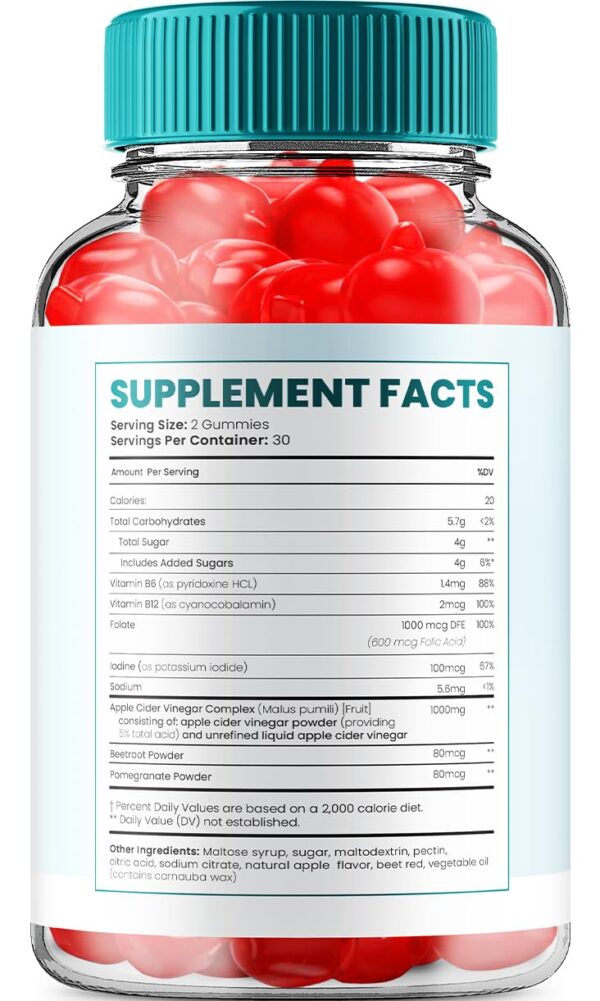 3 paquetes de Keto Genesis ACV Gummies con 180 gomitas