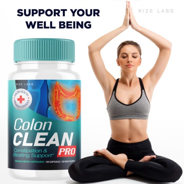 Paquete Colon Clean Pro 120 cápsulas para salud digestiva