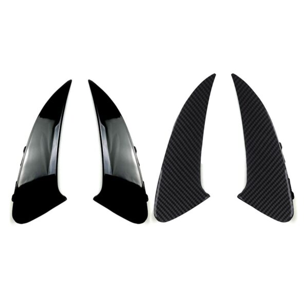 Paquete de 2 spoilers traseros laterales lxylf negro brillante Benz CLA AMG
