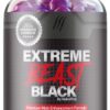 Paquete gomitas Extreme Beast Black suplemento masculino 60 unidades