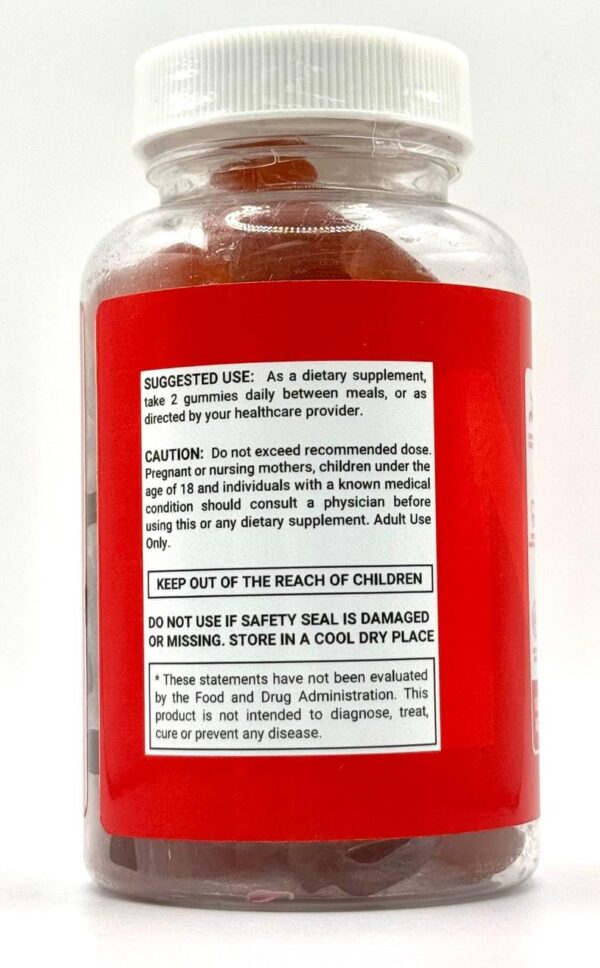 Envase frontal NutraRize gomitas keto acv 120 unidades