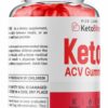Frasco frontal gomitas KetoBites Keto ACV para bajar peso