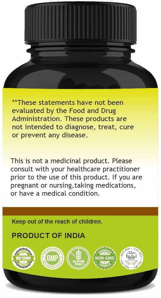 Tabletas veganas Haritaki 45 días de suministro