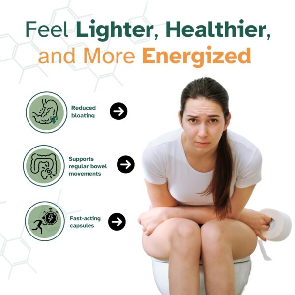 ZAFiNCO suplemento digestivo no-OGM cápsulas detox