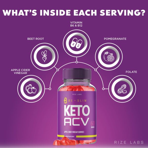 Suplemento BeSlim gomitas para aumentar niveles de energía