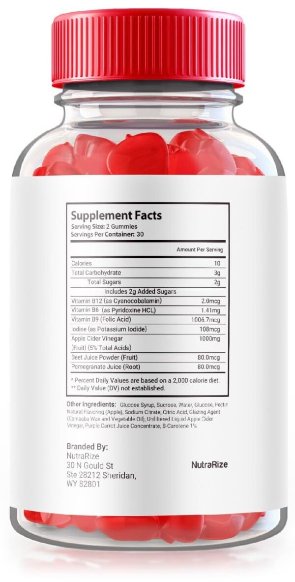 Gomitas NutraRize ActivLife Keto+ACV para control de peso