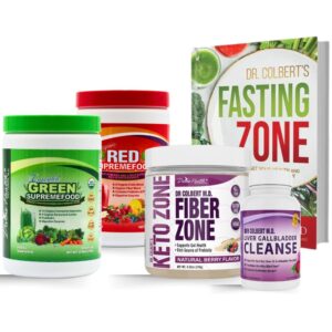 Kit detox y ayuno Dr. Colbert 21 días con suplementos orgánicos
