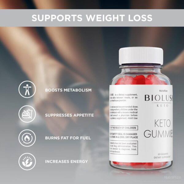 Gomitas Biolush para metabolismo activo y control peso