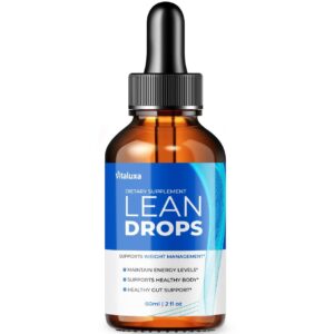 Frasco Lean Drops suplemento líquido para Fitness y bienestar