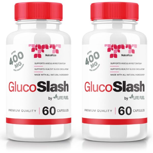 GlucoSlash cápsulas naturales para mantener niveles saludables