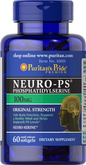 Puritan's Pride Neuro-PS fosfatidilserina cápsula blanda