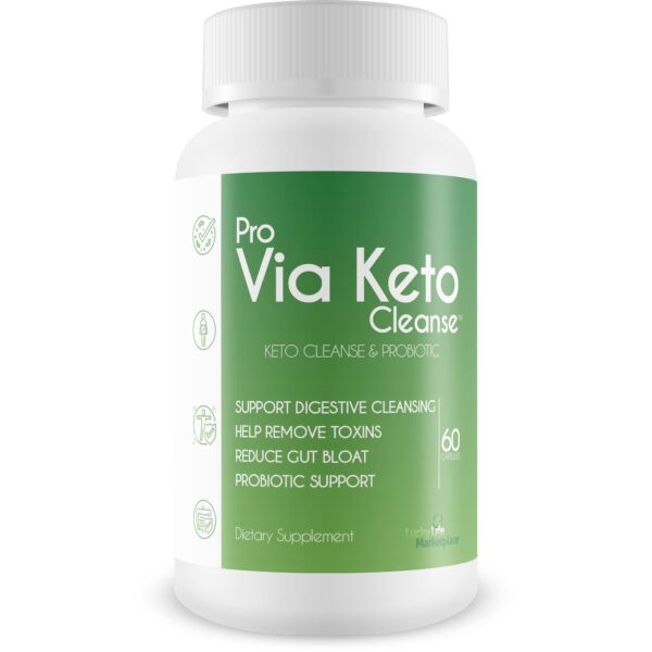 Pro Via Keto Cleanse suplemento detox y limpieza