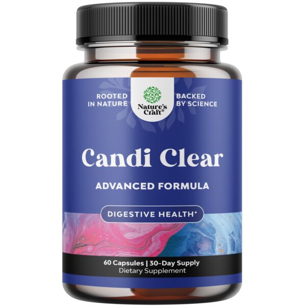 Natures Craft Candi-Clear suplemento detox para mujeres