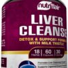 Vista del envase del suplemento NutriFlair limpieza hepática