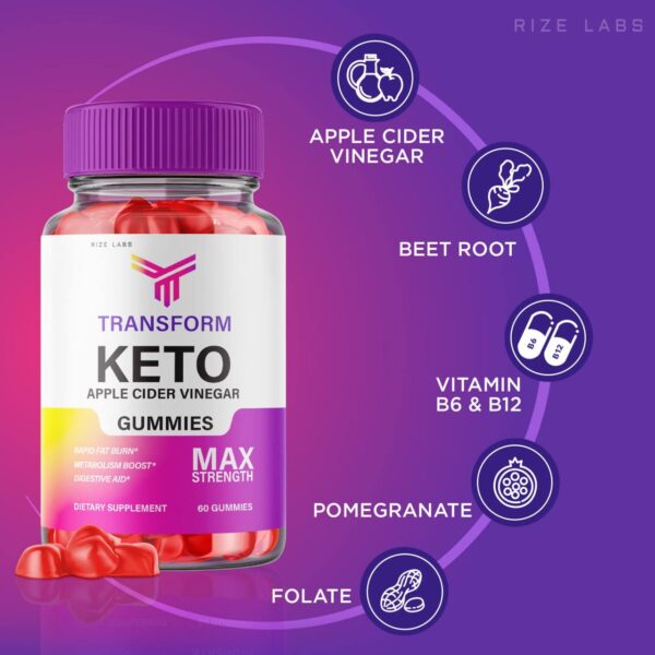 Gomitas Transform Keto para apoyo keto