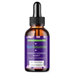 Botella de gotas líquidas Lipo Bound 2oz frontal