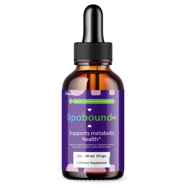 Botella de gotas líquidas Lipo Bound 2oz frontal