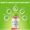 Detalle de gomitas Biofast Keto ACV para control de peso