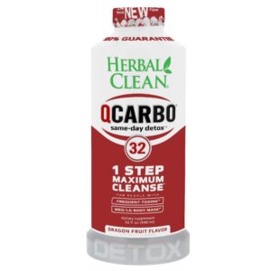 Herbal Clean bebida detox premium sabor pitaya envase 32 oz