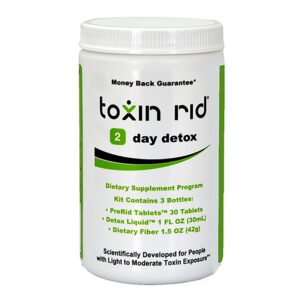Toxin Rid 2 Day Detox Kit empaque frontal