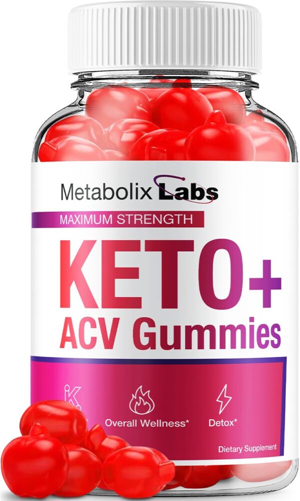 Gomitas Keto ACV Metabolix Labs envase 60 unidades