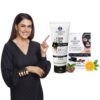 Mascarilla serum facial carbón y café Ayouthveda