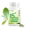 Frasco de Quit Mood detox limpieza intestinal y colon 15 días