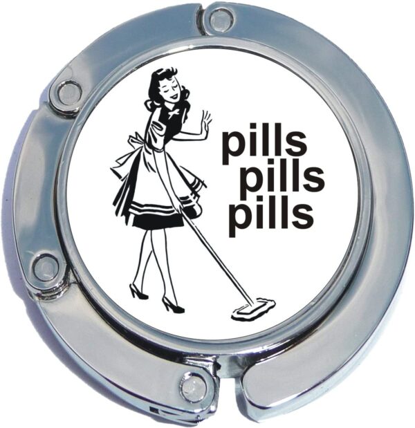 Colgador de bolso metálico NewCharms estilo clásico