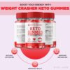 Gomitas para pérdida de peso rize labs Keto con ACV 1000mg paquete doble