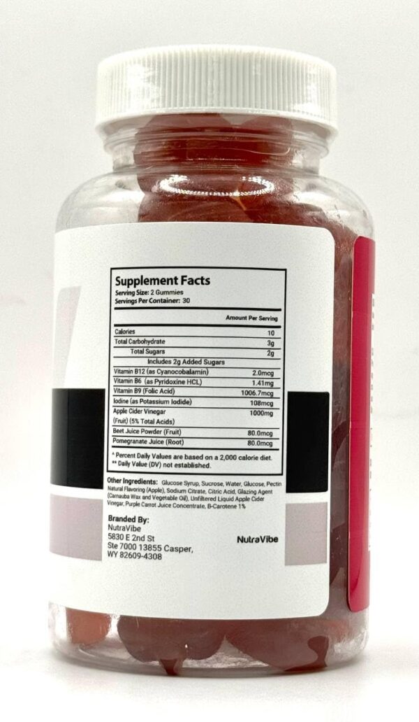 Fórmula Keto+ACV en Gomas Opti Burner NutraRize