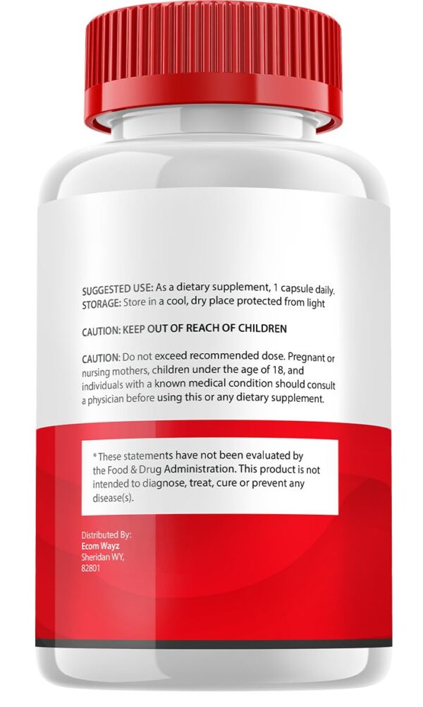 SweetRelief glucógeno cápsulas presentación lateral envase