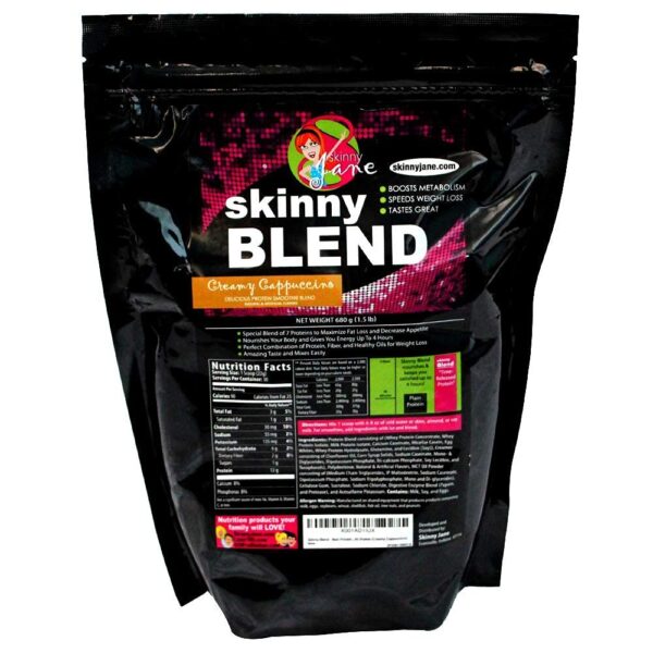 Batido Skinny Blend mezcla proteína bajo carbohidratos