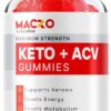Gomitas Macro Keto ACV para pérdida de peso 60 unidades paquete