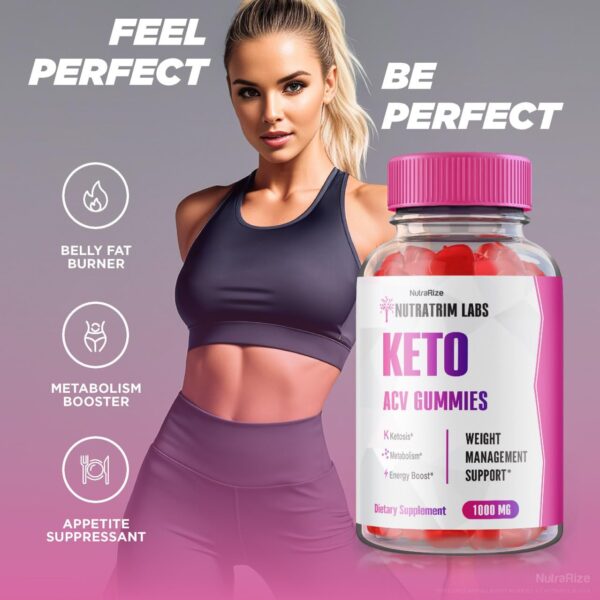 Frasco de gominolas Nutratrim Labs para pérdida de peso