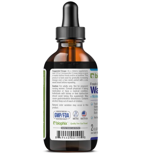 Extracto herbal biophix nogal negro artemisa clavo 2 oz