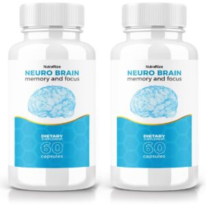 Version 1.0.0 NutraRize Neuro Brain suplemento enfoque y memoria 120 cápsulas