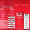 caja lateral ketoviva keto acv gummies para apoyo de dieta keto