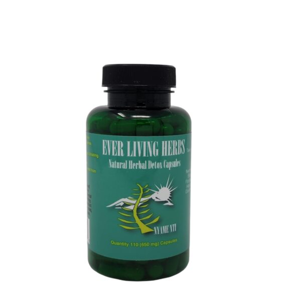Ever Living Herbs Detox botella frontal 110 cápsulas