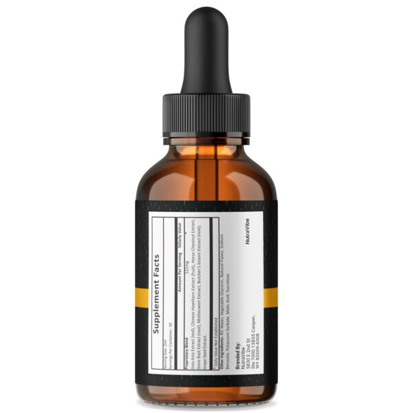 Version 1.0.0 gotas líquidas GlucoZenX para apoyo bienestar energético