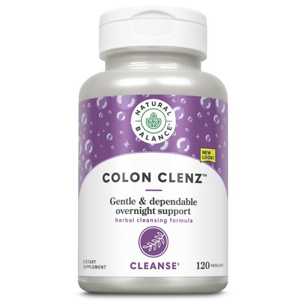 Natural Balance Colon Clenz envase frontal suplemento digestivo