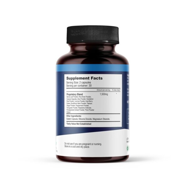 Cápsulas de Detox Extremo Bella All Natural - Vista cercana