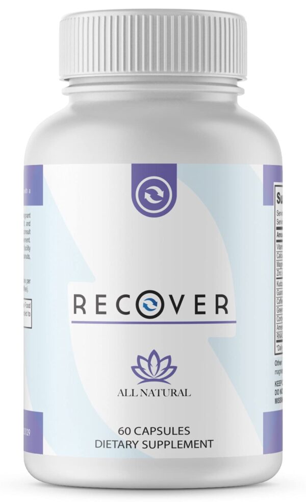 Recover suplemento anti alcohol cápsulas 60 apoyo bienestar