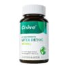 Suplemento para hígado con cardo mariano y cúrcuma en frasco