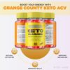 Suplemento gomitas Orange County ACV Keto fórmula avanzada