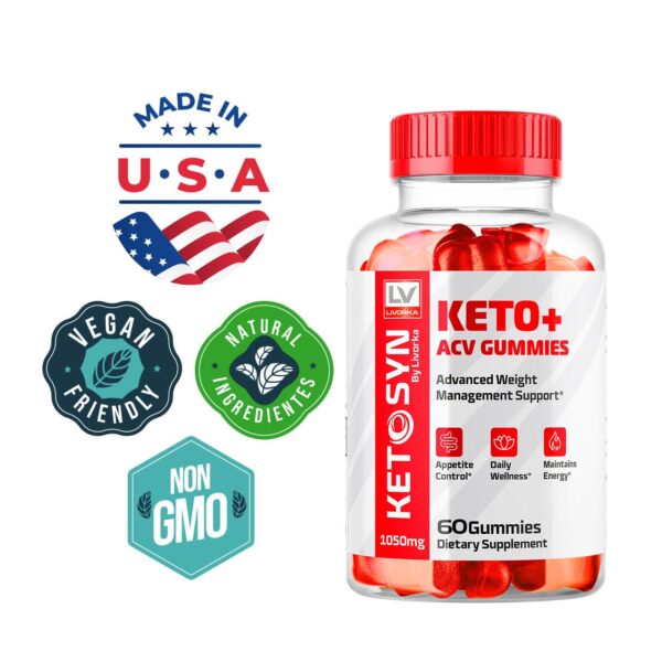 Gomitas Ketosyn Keto plus ACV para dieta keto