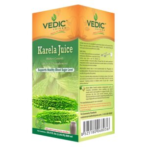 Jugo Vedic Bitter Gourd botella 500 ml para detox natural
