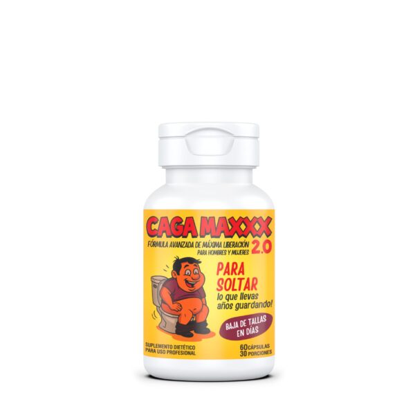 CAGA MAXXX detox intestinal avanzado 60 cápsulas