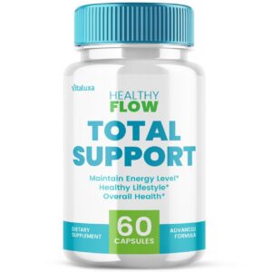 Frasco Vitaluxa Healthy Flow Cápsulas