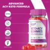 detalle gomitas Summer Keto ACV para consumir y bajar grasa abdominal