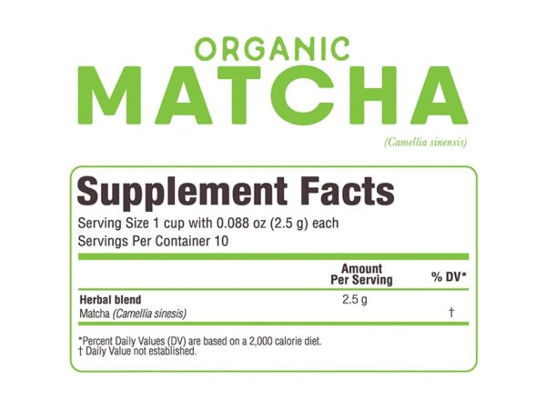 suplemento té herbal detox matcha greenside paquete 10